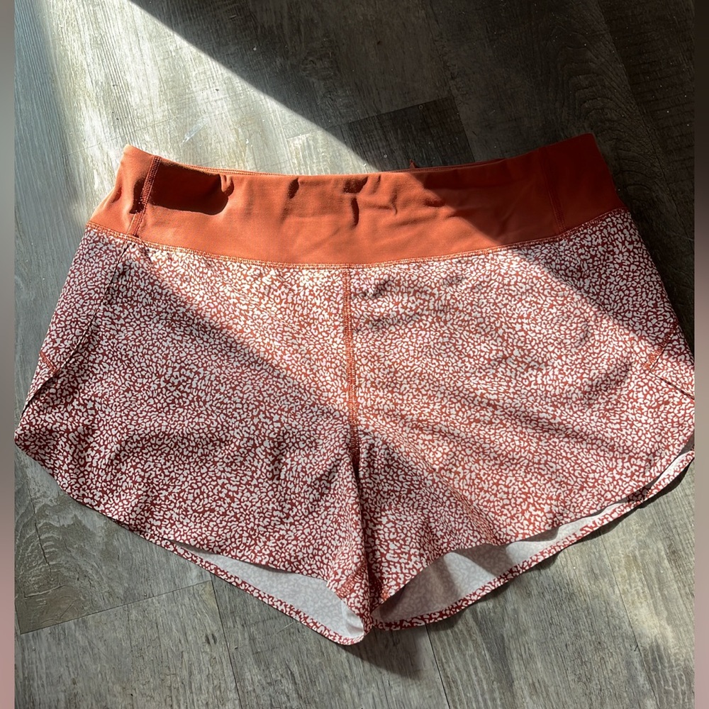 Women’s Athleta 3.5” Leopard Printed Athletic Running Shorts